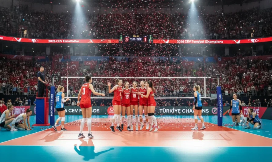 A Milli Kadın Voleybol Takımı Almanya Engelini de Geçti