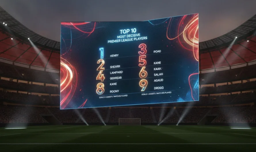 Premier Lig’in Maç Kaderini Değiştiren En Başarılı 10 Yıldızı