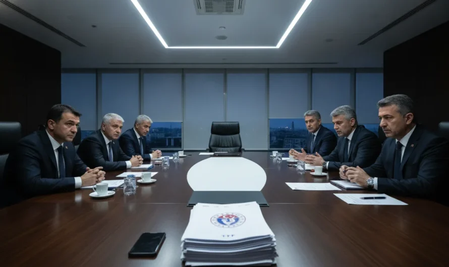 TFF Yönetiminde Büyük Çatlak: Mevlüt Aktan’ın İstifası ve Yeni Seçim Çağrısı